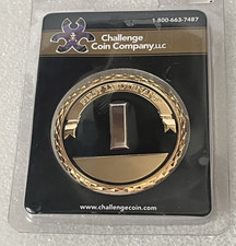 United States Army First Lieutenant Commissioned Officer Rank Challenge Coin