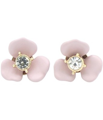 Banana Republic Womens Flowers Stud Earrings, gold