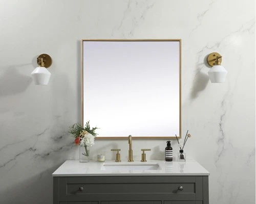 Elegant Lighting MR42424 Eternity 24" W x 24" H Transitional - Silver - Picture 11 of 12