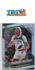 Dominique Malonga 2025 Panini Prizm WNBA Silver Prizms #116 Seattle Storm RC