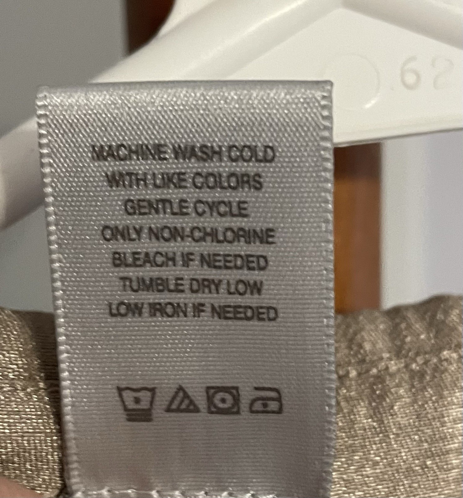 Women’s Multiples Button Up Iridescent Blouse Vin… - image 4