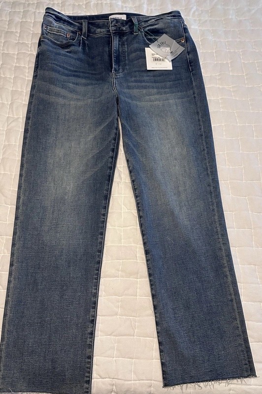 ~ New NWT Pilcro Monroe High Rise Cigarette Crop Ankle 27” Inseam Jeans Size 30~
