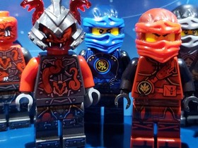 LEGO Ninjago Hands Of Time Minifigure Lot Dual Heads Kai Jay Blunck Slackjaw