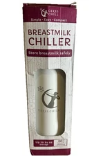 Ceres Chill Breastmilk Chiller 24oz - White - Reusable Storage Container