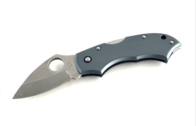 Spyderco C62 CX02 Navigator Folding Knife GIN-1 Solid Blue Almite Japan 1998