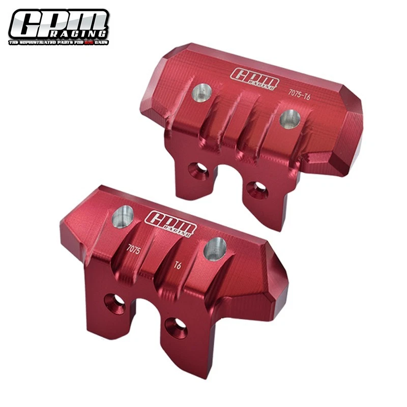 Para-choque dianteiro e traseiro GPM alumínio 7075 para TRAXXAS 1/8 Sledge Monster Truck - Imagem 4 de 4