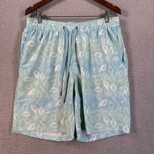 Beach Bros. Mens Swim Trunks Drawstring Pull On XXL Beach Vacation Sea Shell