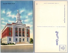 City Hall Nashua NH Postcard