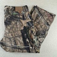Cabela's Mossy Oak Camouflage Hunting Cargo Pants Men's 38 Regular Polyester