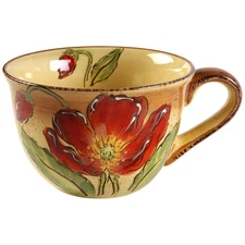 Maxcera Corp Poppy Splatter Jumbo Mug 9987223