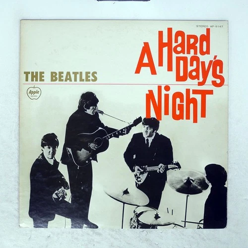 BEATLES A HARD DAY'S NIGHT APPLE AP8147 Japan VINYL LP