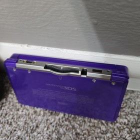 Nintendo 3DS Midnight Purple (US)  CTR-001 TESTED NO STYLUS Charger Included