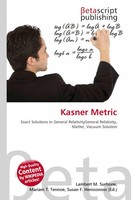 Lambert M. Surhone (U. A.) | Kasner Metric | Taschenbuch | Englisch (2026)