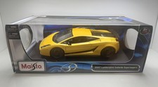 Maisto 1:18 Lamborghini Gallardo Superleggera Yellow Diecast Car