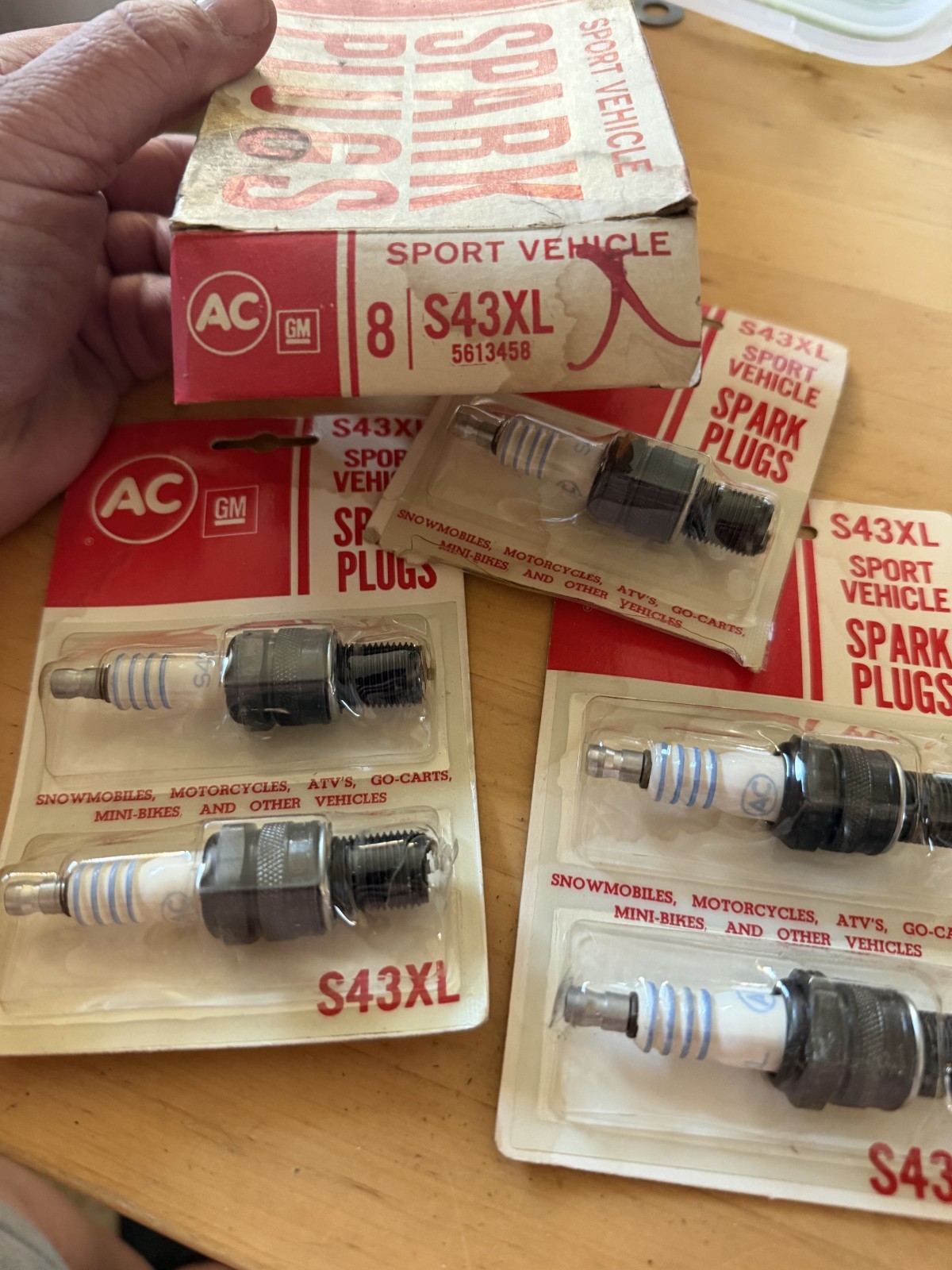 NOS AC Delco Spark Plug S43XL for sport vehicles