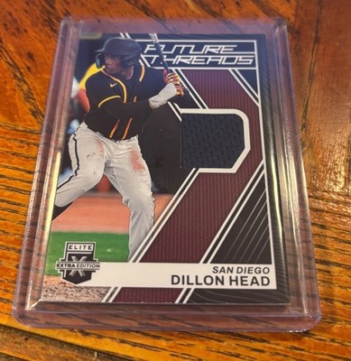 Dillon Head 2023 Panini Elite Extra Edition Future Threads #FT-DH Jersey