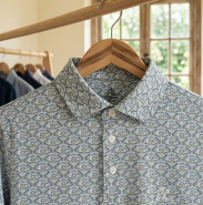NEW Rhoback The Michigan Big House Polo - White- Stay-Crisp Collar Fabric M-3XL