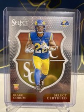 2024 Panini Select - Select Certified Rookies Blake Corum #25 (RC)