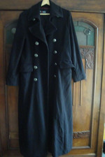 Mantel Damen Bodenlang Lammwolle, Classic, Gr. 38