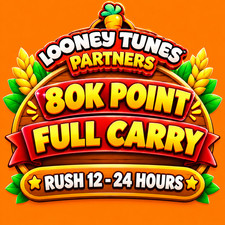 Monopoly Looney Tunes Go Full Carry 80K Points August 7th Order Now