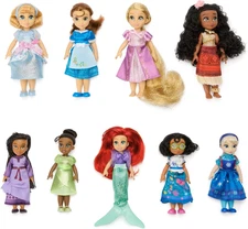 Disney Once Upon a Story Collection 9 Collectible Mini Doll Gift Set 5-Inch Toy