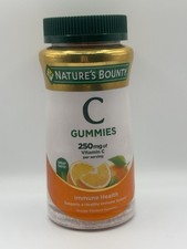 Nature's Bounty C Gummies 250 Mg 80 Count Ex 06/2026