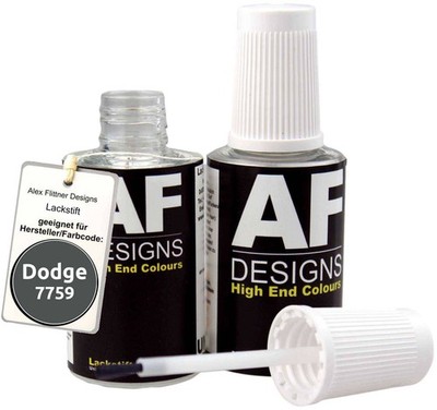 Lackstift für Dodge 7759 Crossfire Graphite Metallic schnelltrocknend 2x20ml