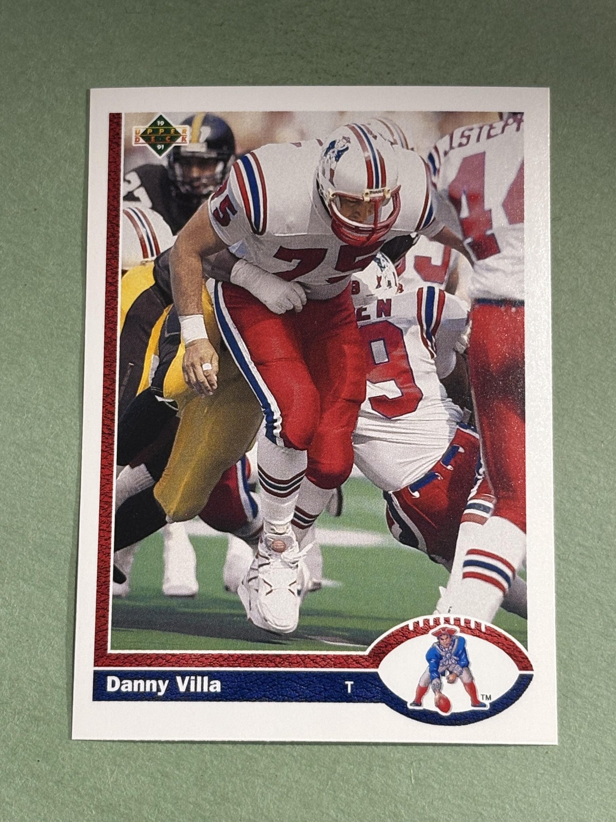 Danny Villa 1991 Upper Deck New England Patriots #565 NN671