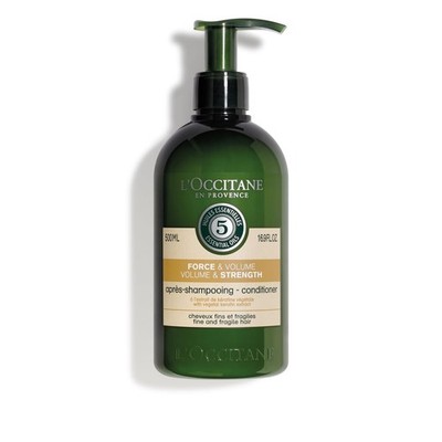 LOccitane Volume & Strength Conditioner 16.9oz 500ml - 5 Essential Oils