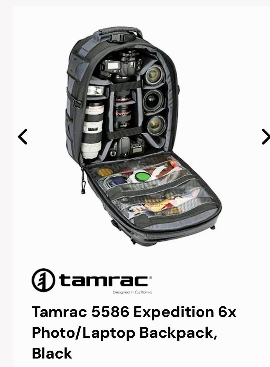 Tamrac Expedition 6X Camera Bag Backpack NEW 5586 | eBay