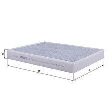 Innenraumfilter Pollenfilter für KIA Xceed CD | 24237068