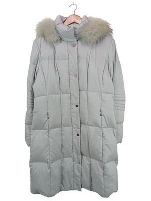 GERRY WEBER Winterjacke Damen Jacke Gr. DE 40 hellgrau Casual-Look