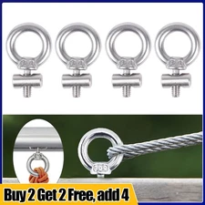Stainless Steel Awning Rail Stoppers 6mm Stops Motorhome Campervan Caravan