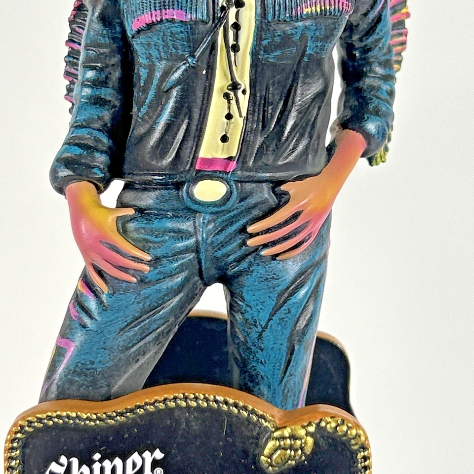 Shiner Texhex IPA Bruja's Brew Witch Figural cow girl LED eyes beer tap handle - Image 4 of 4