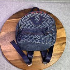 True Religion Denim Mini Backpack Womens Blue...