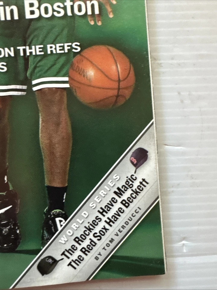 Revista Sports Illustrated NBA Preview 10-29 2007 Celtics Big 3 KG Allen Pierce Foto 2 de 4