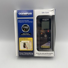 SEE VID Olympus VN-7200 Digital Voice Recorder 1100hrs 2GB Memo Smart Notetaker