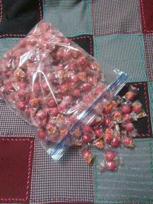 Atomic Fireballs Cinnamon Flavored Hard Candy- BULK CANDY- NOS 3 Pounds 2 Oz