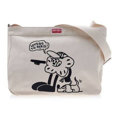 Kenzo Bork Jungen Canvas Umhängetasche 76415841