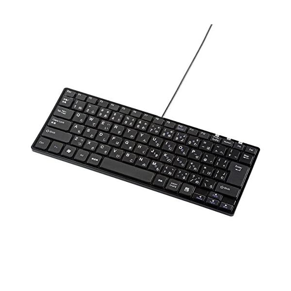 SANWA SUPPLY USB Slim Keyboard Black SKB-SL18BK Free Ship  New Ja FS