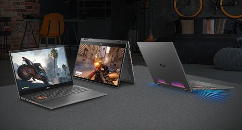 ASUS Chromebook Flip CM5 15.6" Touch Ryzen 3 64GB 4GB Backlit CM5500FDA-DN344T - Picture 3 of 5