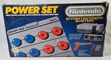 Nintendo Entertainment System NES Power Set In Box CIB Power Pad -NOT WORKING-