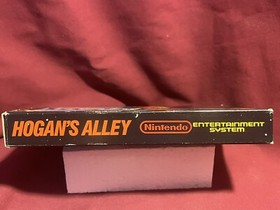 Hogan's Alley Nintendo NES 1985 Black Box Circle Seal Excellent Condition