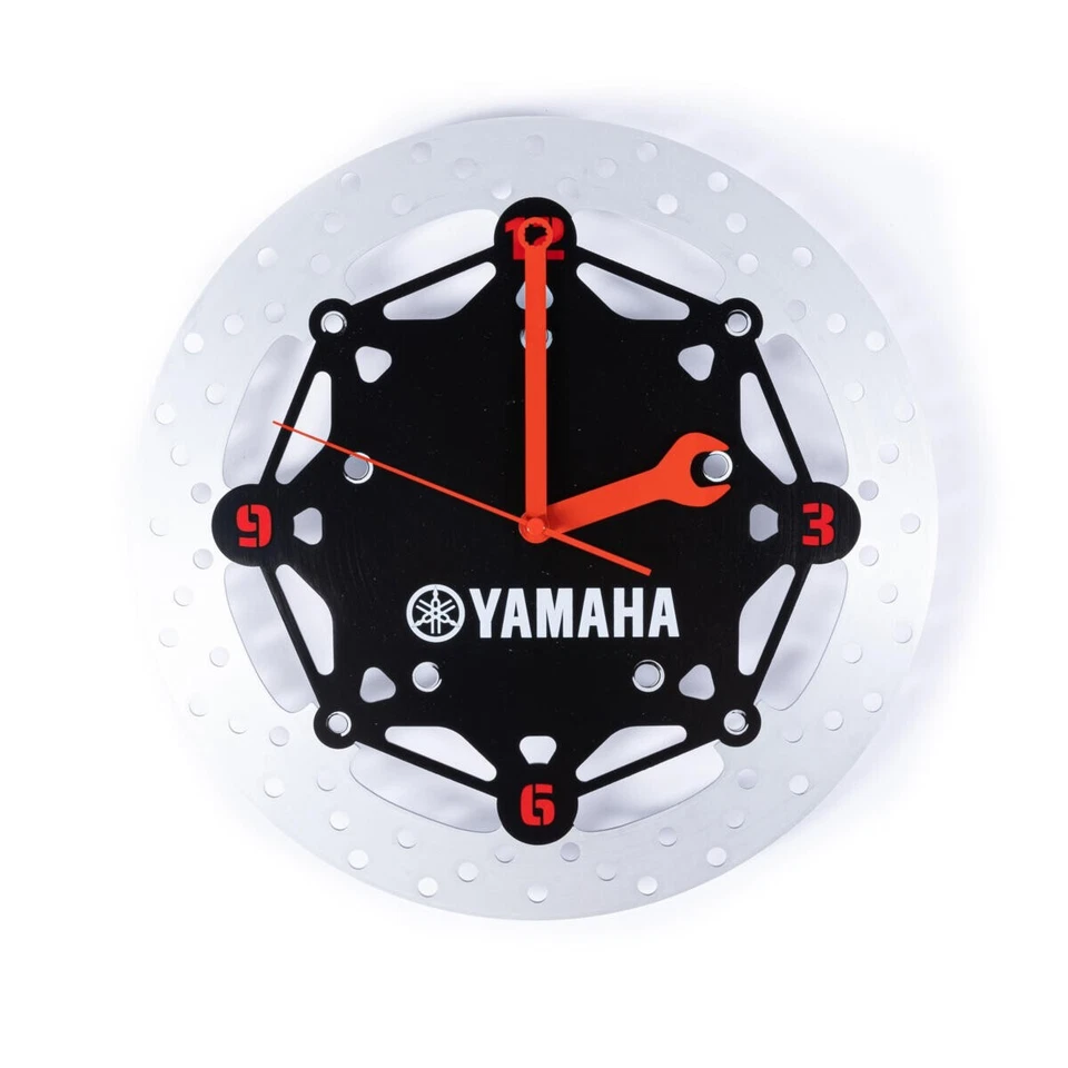 Genuine Yamaha REVS Brake Disc Wall Clock 2023 - Image 2 of 3