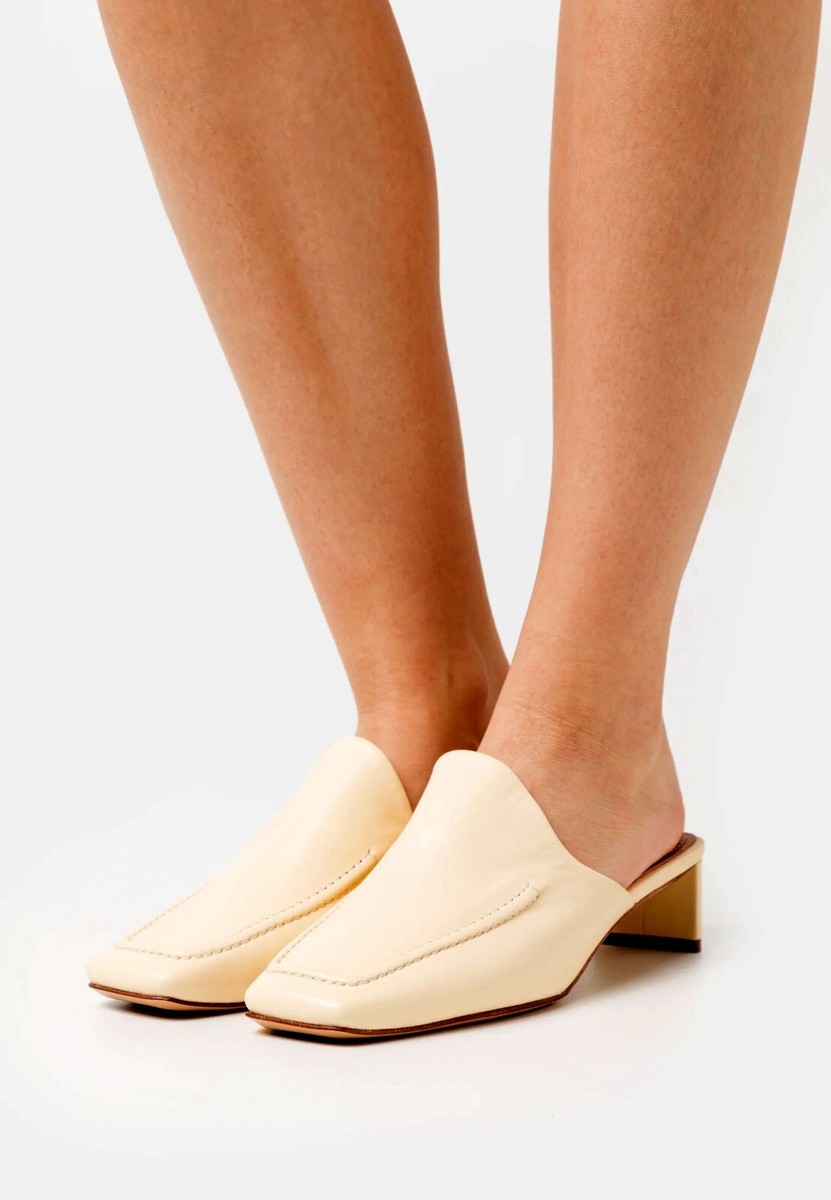 Mansur Gavriel Mules Primrose square-toe Shoes Backless Loafers
