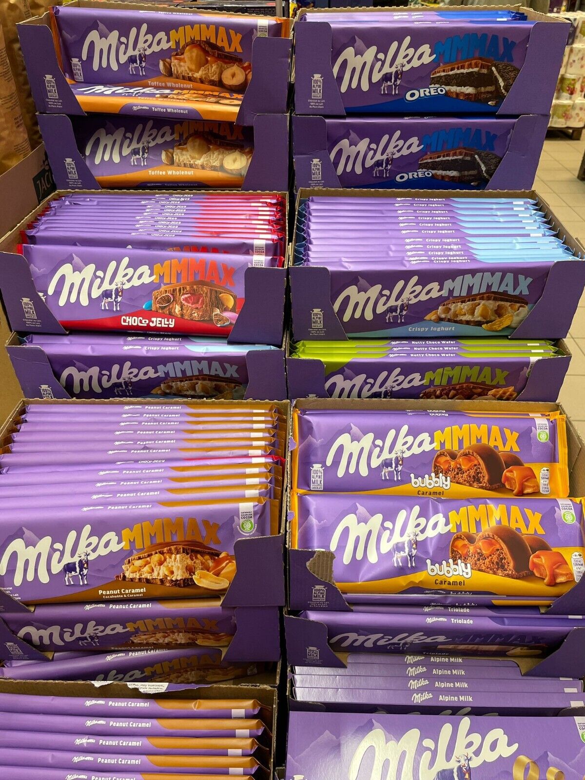 MILKA huge XXL CHOCOLATE 250g-300g