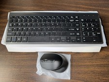 Wireless Keyboard Mouse-JOYACCESS 2.4G Full Size Thin Wireless Keyboard