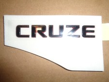 Genuine Gm Chevy Cruze Emblem - Glossy Black Red Original Oem New