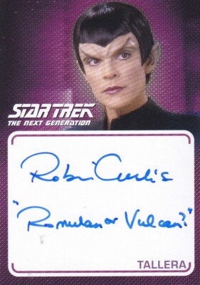 Star Trek The Next Generation Archives & Inscriptions Robin Curtis # 2