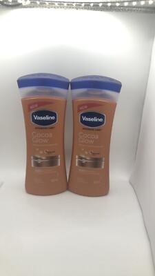 Vaseline Intensive Care Cocoa Glow Body Lotion w/ Pure Cocoa Butter 400ml 2pc